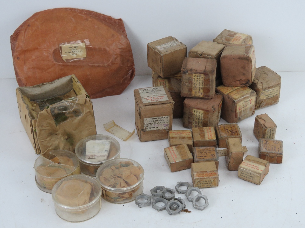 A quantity of items from RAF Lossiemouth, used on Westland,