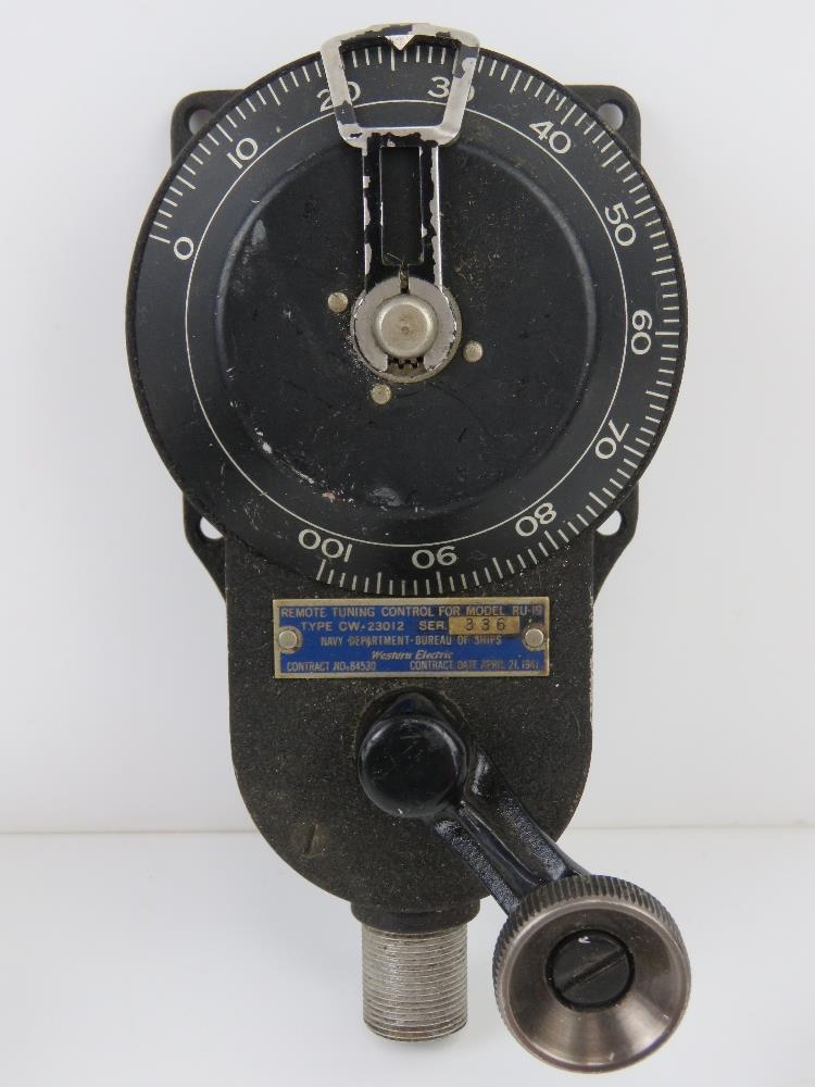 Three aeroplane instruments inc alter meter with broad arrow upon, - Image 5 of 8