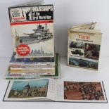 A quantity of assorted military themed books inc: 'Messerschitt bf109', 'We'll Eat Again',