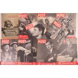 A quantity of 1939-1945 editions of Picture Post. Nine items.