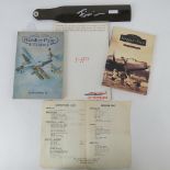 A quantity of Handley Page information documents and books together with a GHQ Group Christmas 1957
