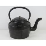 A WWII British Military cast iron kettle having broad arrow upon and dated 1942. 32.