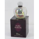 Dior Pure Poison Eau De Parfum, as new in box, 100ml, RRP £112.