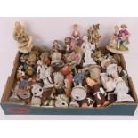 A quantity of assorted Continental ceramic figurines.