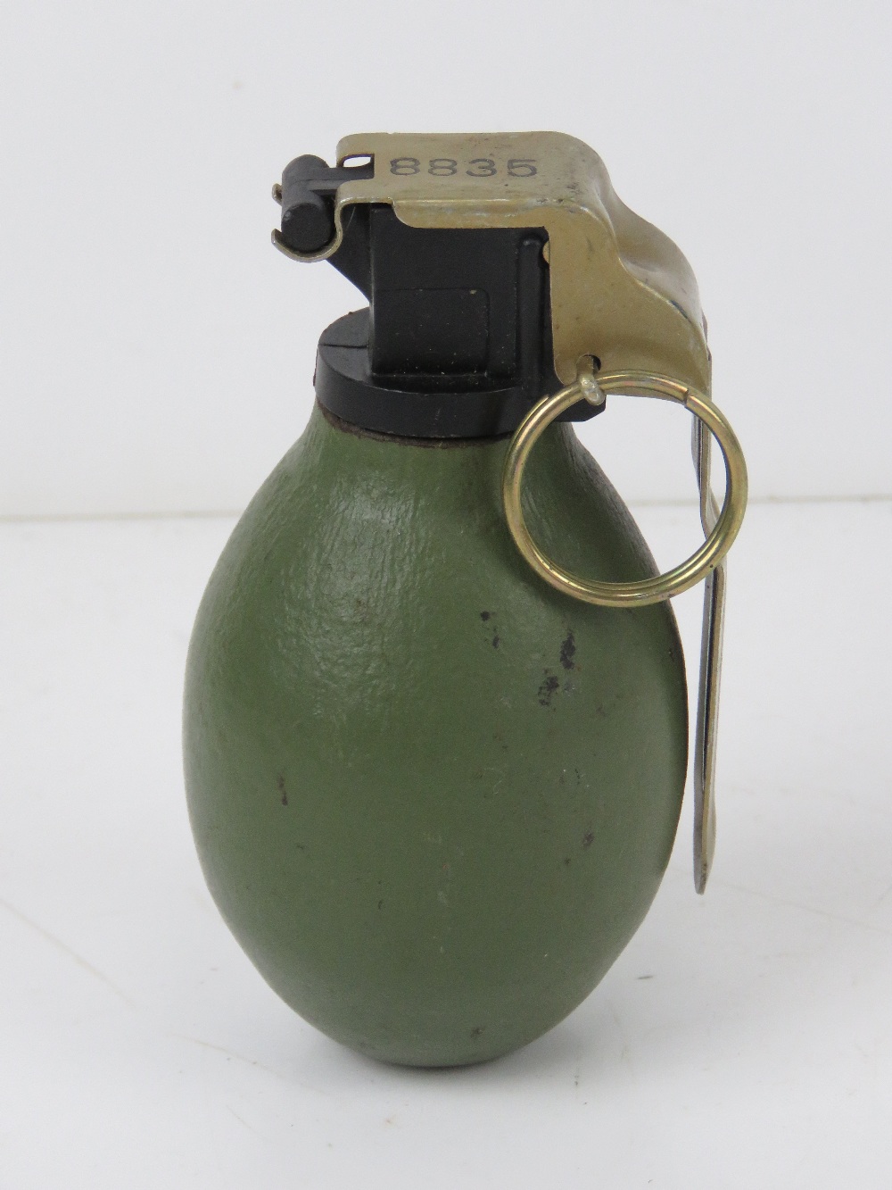 An inert Yugoslavian M52 hand grenade. - Image 2 of 3