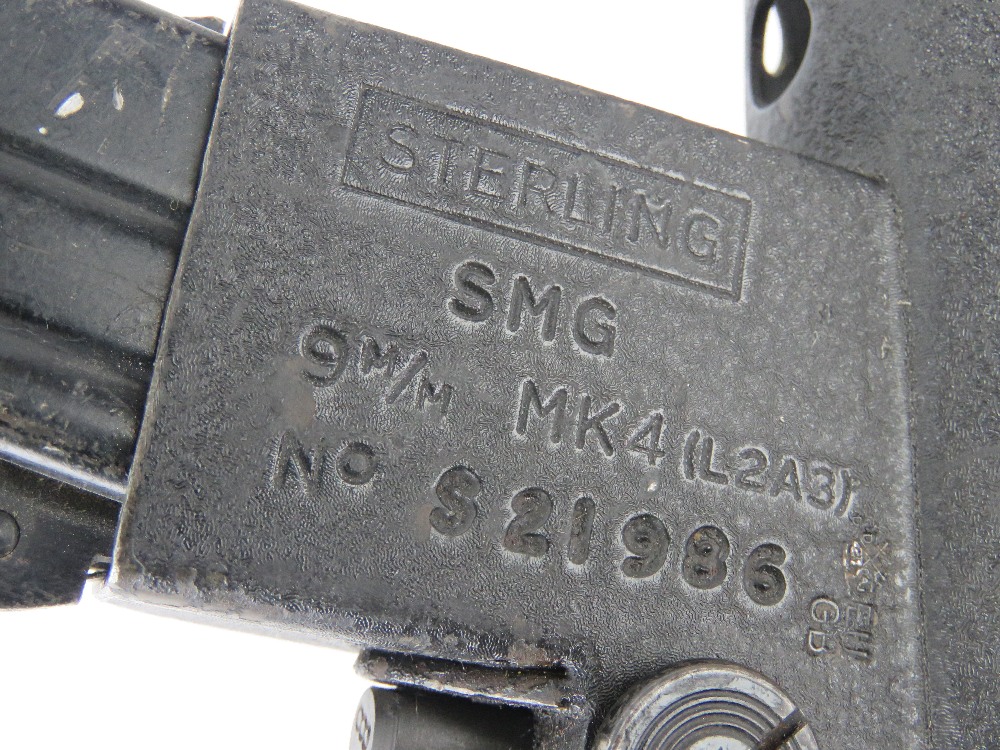 A deactivated Sterling L2A3 9mm sub mach - Image 3 of 5