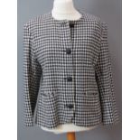 A hounds tooth pattern ladies jacket, 75