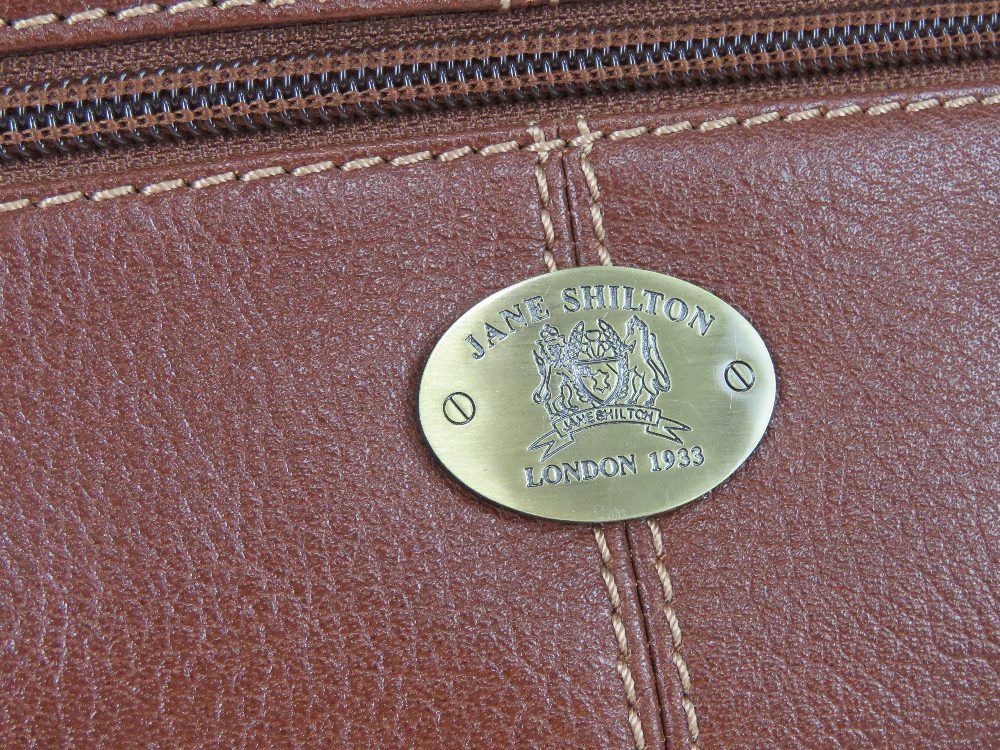 A brown leather Jane Shilton handbag 37 - Image 3 of 5