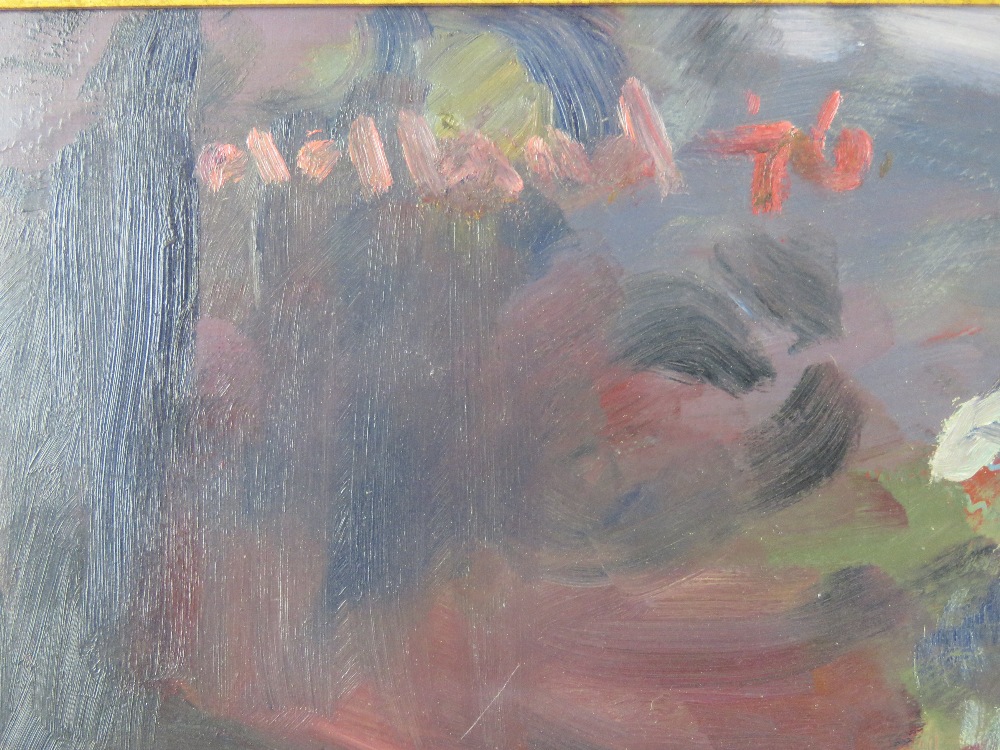 GHB (George) Holland (1901-1987), oil on board, a studio piece dated 1976 entitled 'Sewecio - Image 2 of 5