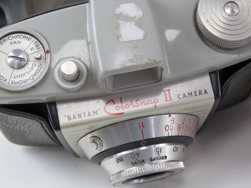 A quantity of assorted 1960s and 1970s camera and cine equipment including; Kodak Brownie 8 movie - Image 5 of 9