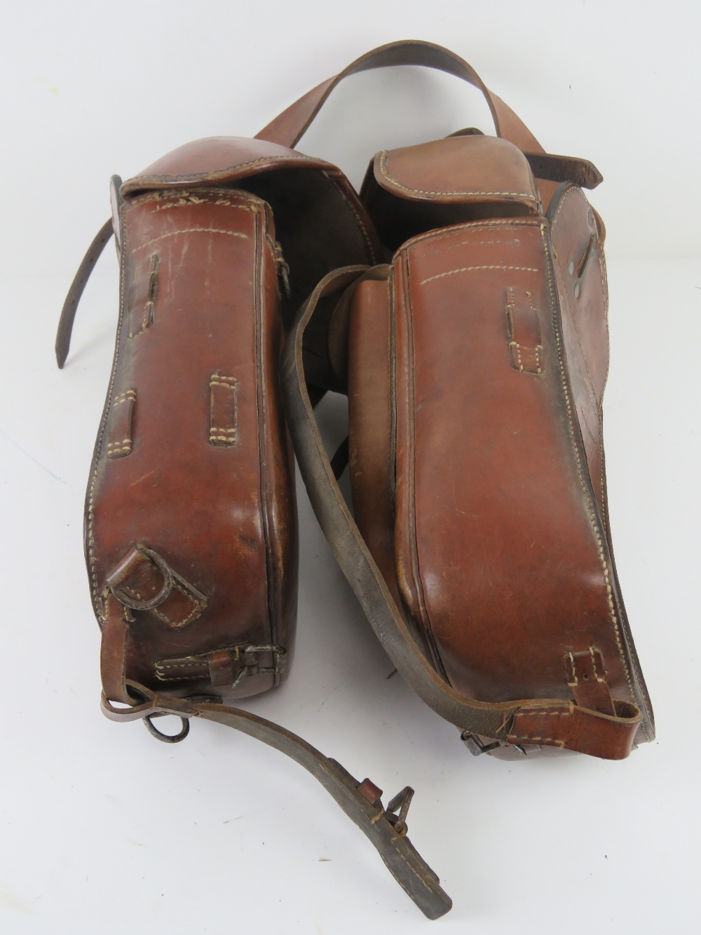 WWII German Cavalry saddle bags, Wersa 1941 Munchen. - Image 5 of 5