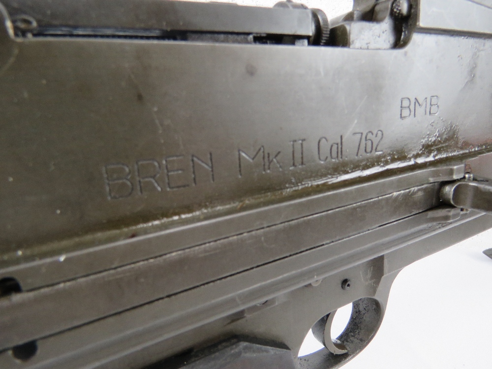 A deactivated Italian Breda Bren .30-06 Calibre Light Machine Gun. - Image 7 of 12