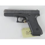 A deactivated Glock 17 9mm Second Generation Pistol. With EU certificate.