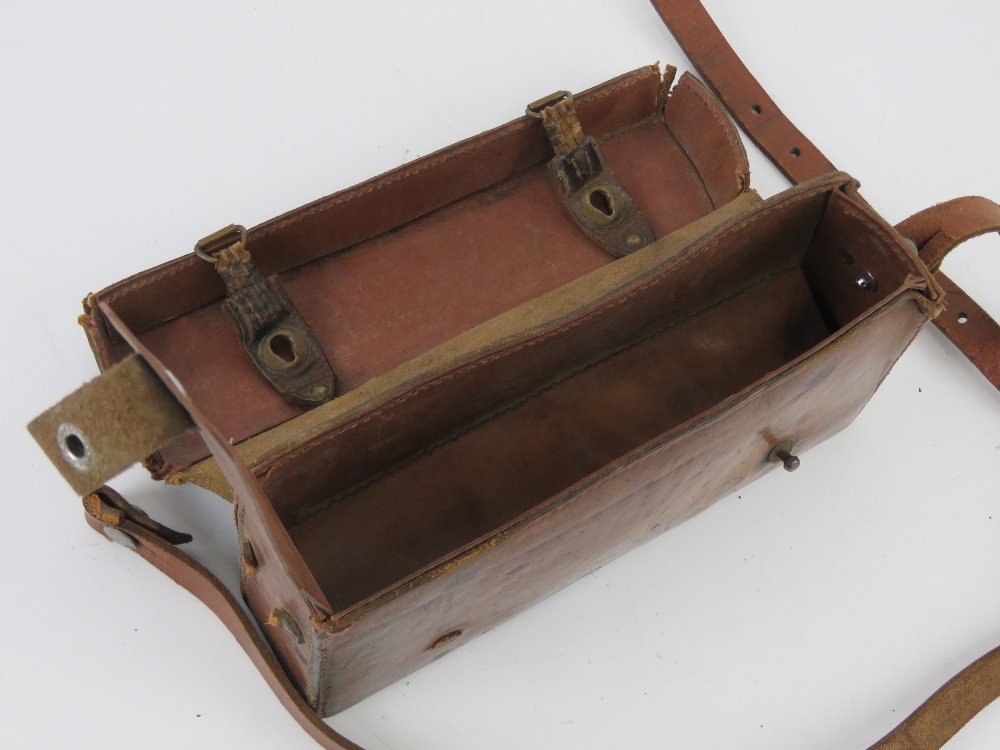 A WWII Medics leather bag, a/f. - Image 3 of 3