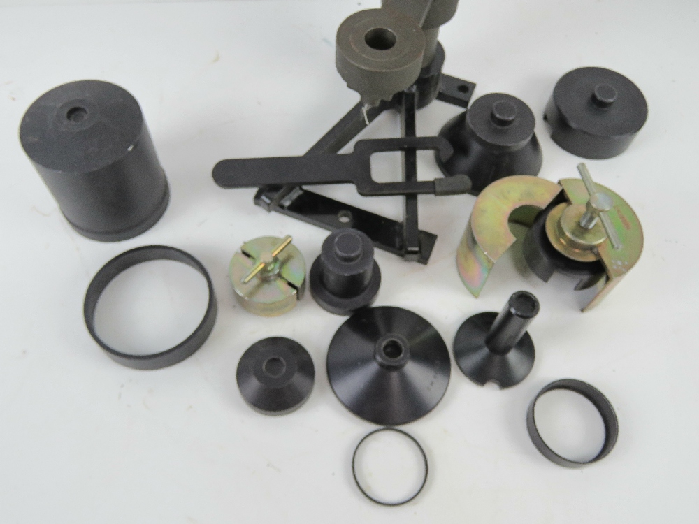 A British S10/ F12 gas mask repair/rebuild kit with accessories. - Image 2 of 4