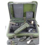 A British Military PD4-M Detector kit in transit case,