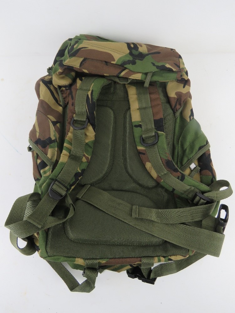 A British Military IRR Transponder DPM field pack, with two side pouches, - Image 5 of 8