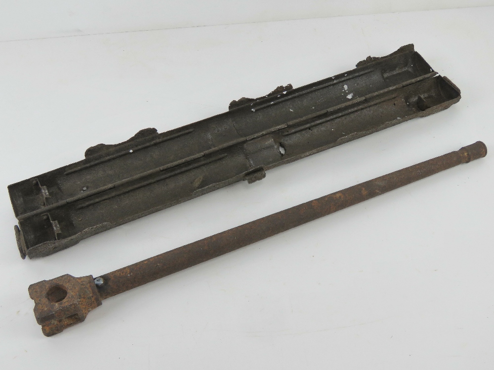 A WWII German MG42 Barrel in relic condition, - Image 2 of 3
