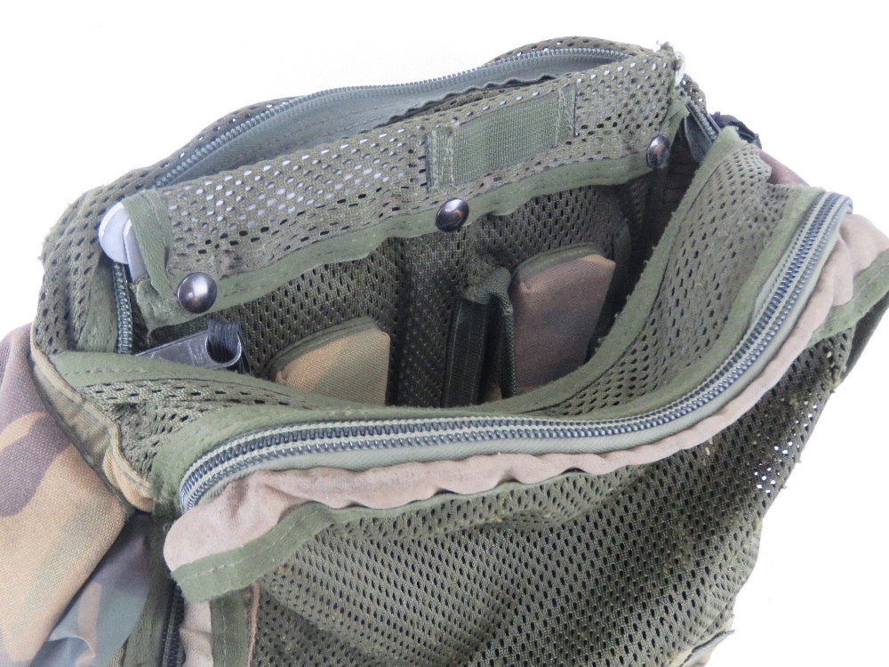 A British Military IRR Transponder DPM field pack, with two side pouches, - Image 6 of 8