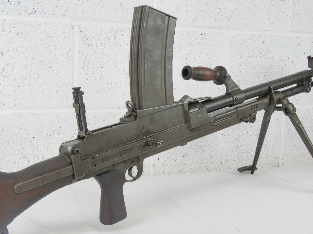 A deactivated Italian Breda Bren .30-06 Calibre Light Machine Gun. - Image 9 of 12