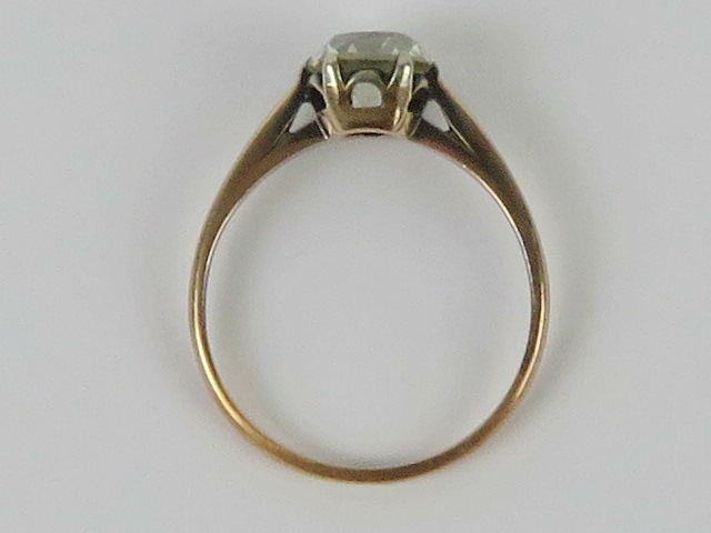 A superb 1.55ct solitaire cushion cut natural diamond ring having AnchorCert certificate (1. - Image 4 of 7