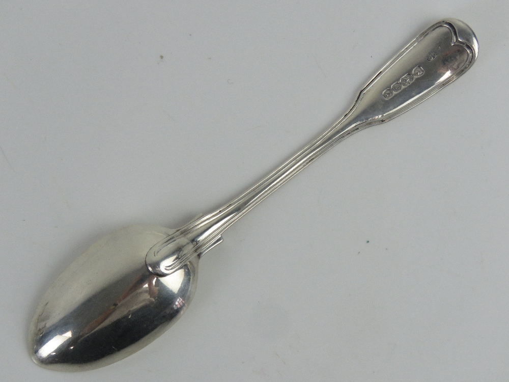 A set of twelve Victorian HM silver teaspoons, - Image 3 of 3