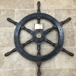 The original ships wheel from one of the Dunkirk 'Little Ships' Lady Rhonda Maine.