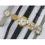 A quantity of assorted wristwatches including ladies Seiko,