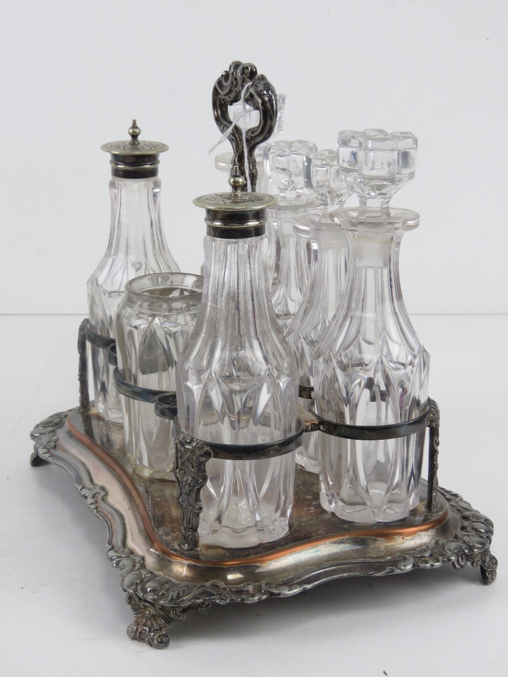 A graduated pair of silver plated lidded tureens, - Image 4 of 5