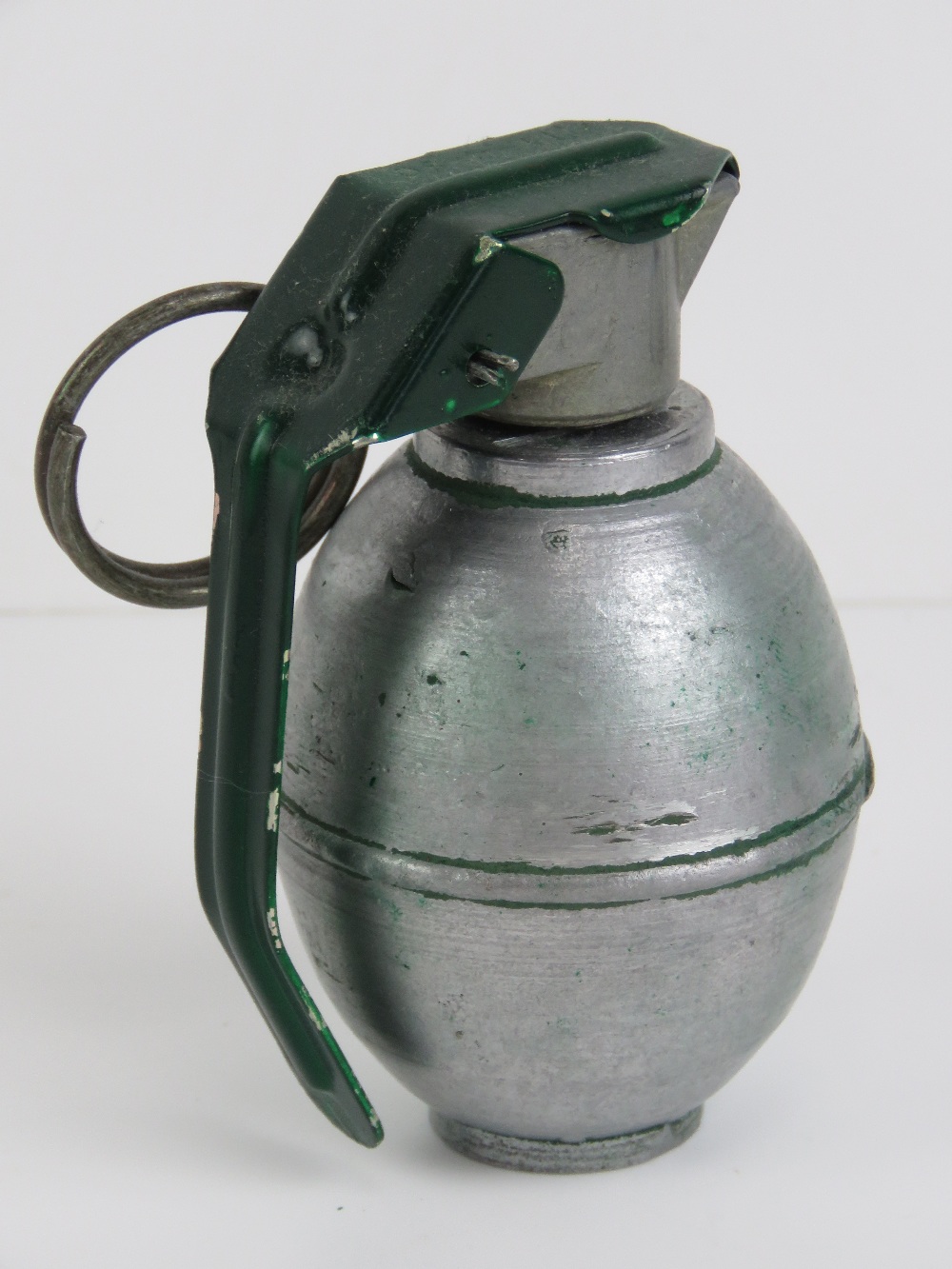 An inert British L2A1 training grenade.