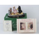 Royal Doulton Beswick Ware, Beatrix Potter; 'Duchess and Ribby Millenium Tableau,