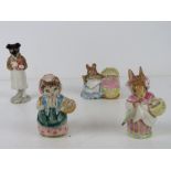 Beswick Beatrix Potter; Four figurines h