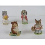 Beswick Beatrix Potter; Four figurines h