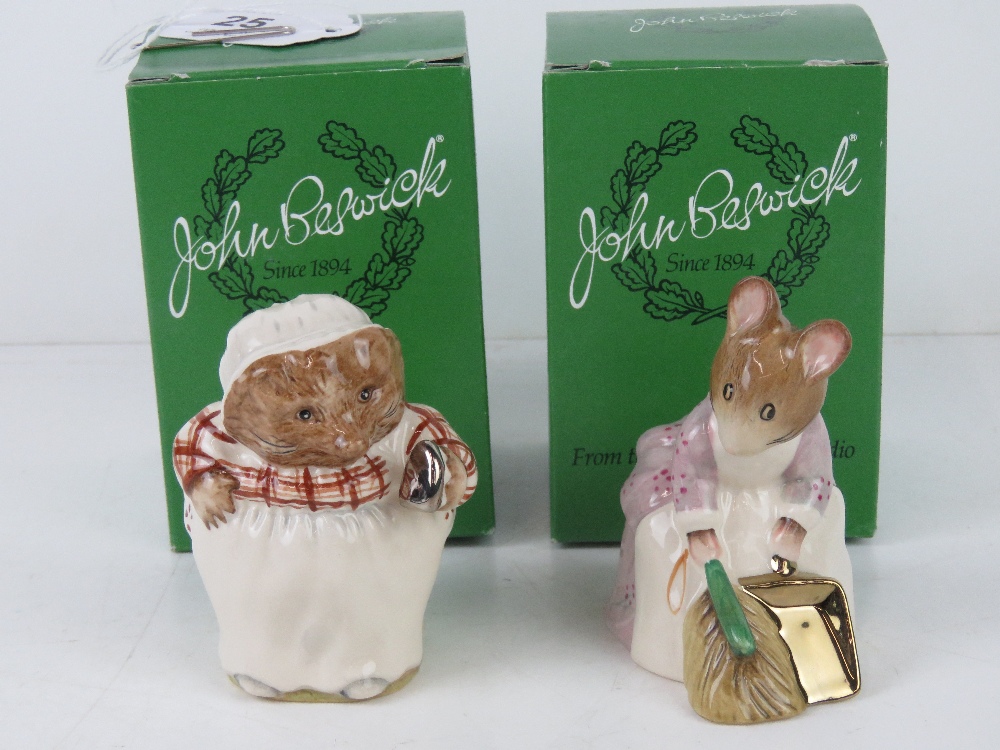 Royal Douton Beswick Beatrix Potter; Two