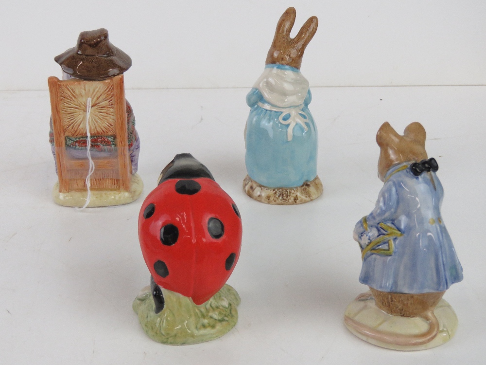 Royal Albert Beatrix Potter; Four figuri - Image 2 of 4