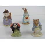 Royal Albert Beatrix Potter; Four figuri
