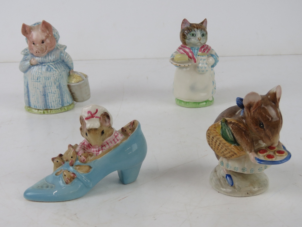 Beswick Beatrix Potter; Four figurines h