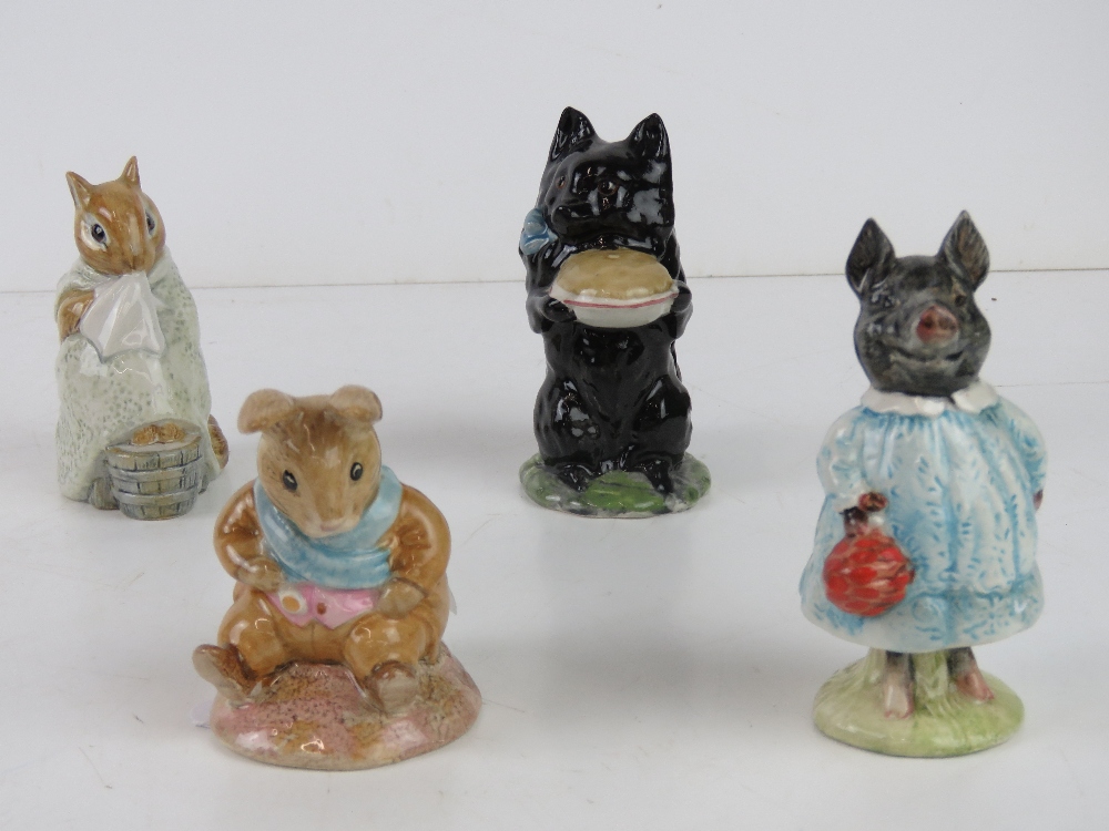 Beswick Beatrix Potter; four figurines b