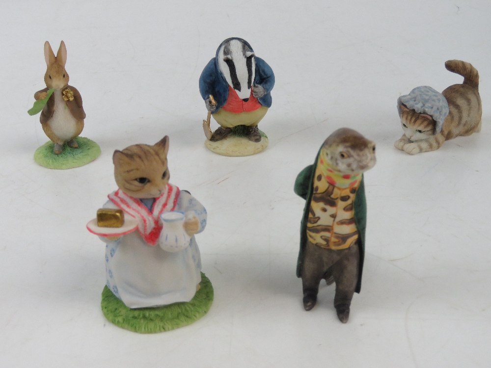 Enesco Beatrix Potter; Three Symbol of M - Image 2 of 5