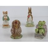 Beswick Beatrix Potter; four figurines b