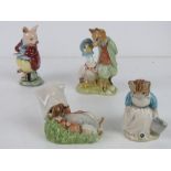 Royal Albert Beatrix Potter; Four figuri