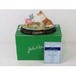 Royal Doulton John Beswick Beatrix Potter; 'Kep and Jemima', Ltd Edition modelled by Martyn Alcock,