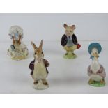 Beswick Beatrix Potter; Four figurines h