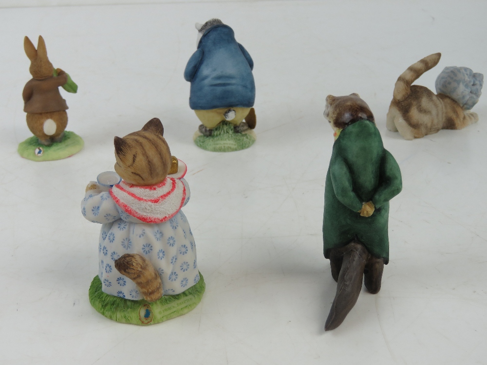 Enesco Beatrix Potter; Three Symbol of M - Image 3 of 5