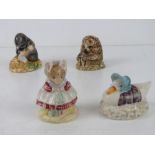 Beswick Beatrix Potter; four figurines b