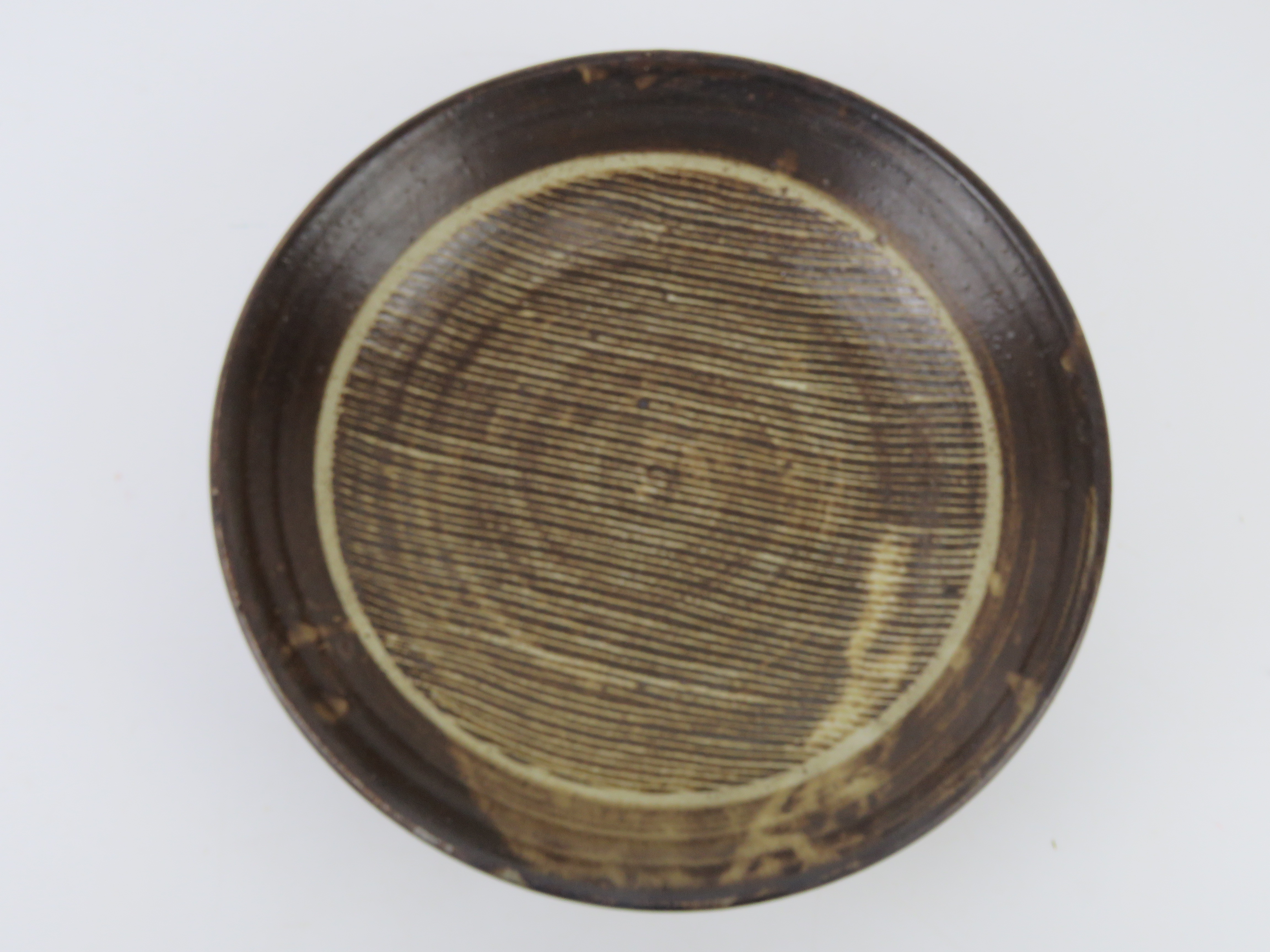 A large Denby style stoneware fruit bowl, 36cm dia. - Image 2 of 3