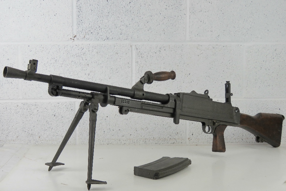 A deactivated Italian Breda Bren .30-06 Calibre Light Machine Gun. - Image 9 of 10