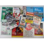 A quantity of race programmes, passes, marshal bibs etc.