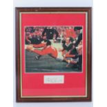 Gareth Edwards autograph, hand signed by Gareth Edwards, Welsh Rugby Union player,