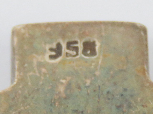 An unusual white metal pendant having cr - Image 3 of 3